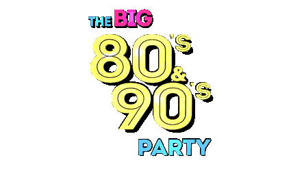 90s 80s Sticker by The BIG Party