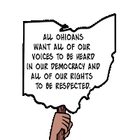 Voting Rights Sticker by Creative Courage