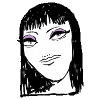 Art Girl Sticker