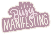 Manifest Mindset Sticker by Manifestation Babe