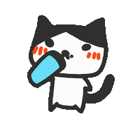 Cat Workout Sticker by yomoyeah