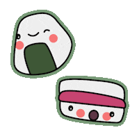 Comida Hawaii Sticker