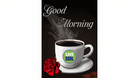 Good Morning Coffee GIF by Save Soil