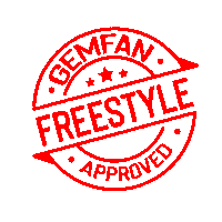 Gemfanhobby drone drones fpv gemfan Sticker
