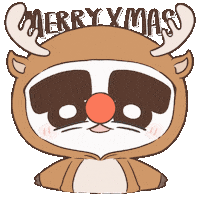 Christmas Deer Sticker