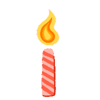 Glow Happy Birthday Sticker by Luke Alexander