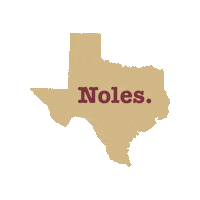 Florida State University Texas Sticker by Austin Seminole Club