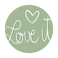 kastanie-meerbusch heart green lettering burger Sticker