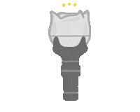light_98pan light highlight lightstick gikwang Sticker