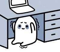 Littleworkingsoul hide afraid earthquake 害怕 GIF