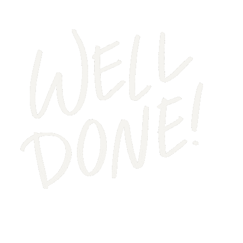 Well Done Sticker by Stickerrific