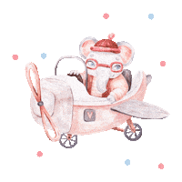 Fly Away Illustration Sticker