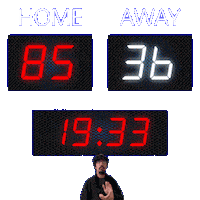 36 Away Sticker