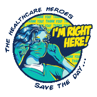 Thanks Im Right Here Sticker by St. Elizabeth Healthcare