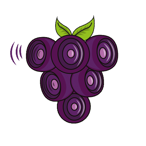 speaker blackcurrant Sticker by Ribena