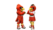 Big Red Lu Sticker by Lamar University