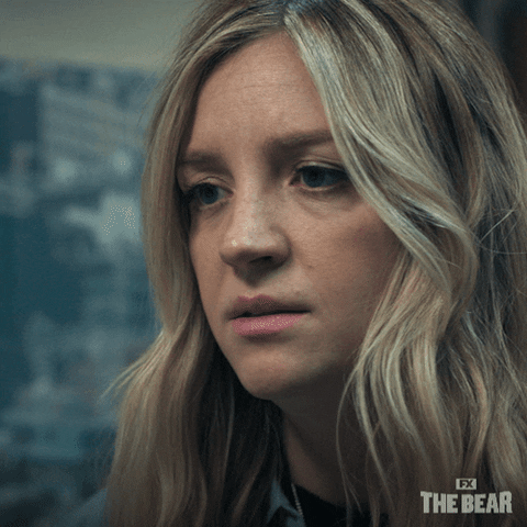 Natalie from The Bear whispers seriously, “Don’t tell anyone.”_nonprofit humour