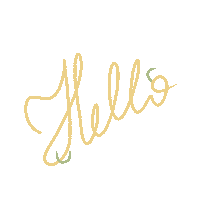 Neon Lights Hello Sticker