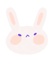 Bunny Sticker by Lisomorphe