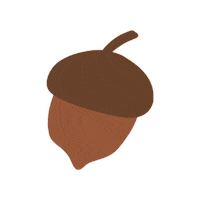 britticreative fall autumn flat herbst Sticker
