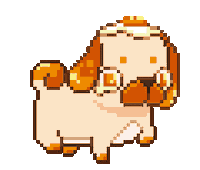 Dog Pixel Sticker
