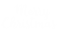 Merry Christmas Text Sticker