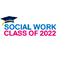 Social Work Graduation Sticker by Faculty of Community Services, Toronto Metropolitan University