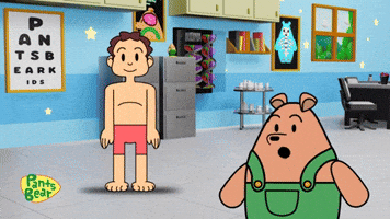 Know Your Body in English | Human Body Parts Vocabulary | Educational Video For Kids | #PantsBear