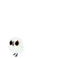 Sleepy Owl Sticker by Puffin Rock