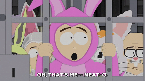 rabbit jail GIF by South Park 