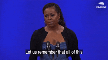 Michelle Obama Sport GIF by US Open