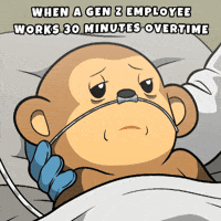 Work From Home Monday GIF by Wise Monkey Meme