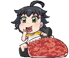 Watch Eating Sticker by Jin
