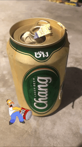 beer chang GIF by alessandrosherpa
