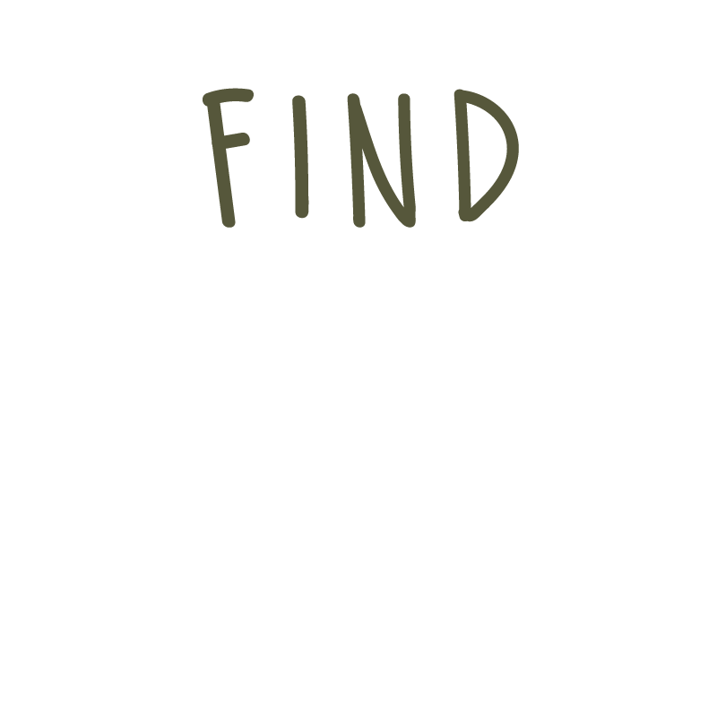 Find The Wild Sticker by Wander and Wild