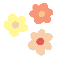 Flower Doodles Sticker