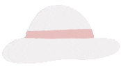 White Hat Sticker