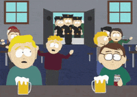 police officers running GIF by South Park 