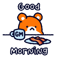 Good Morning Sticker Sticker