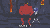 angry satan GIF by South Park 