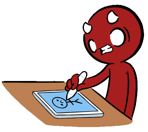 Nervous Work In Progress Sticker