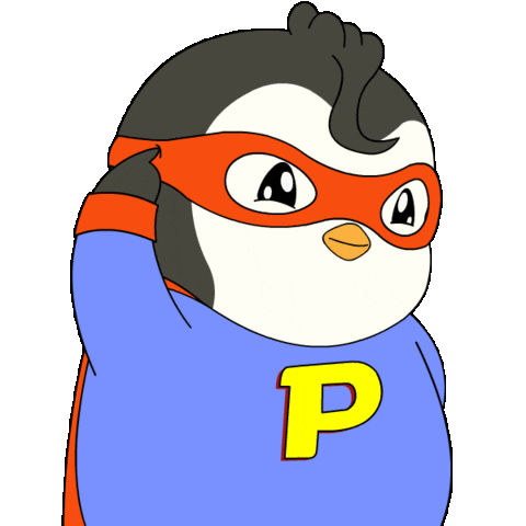 Think About It Sticker by Pudgy Penguins