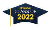 Class Of 2022 Sticker by UC San Diego