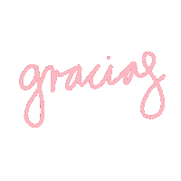 Pink Thanks Sticker