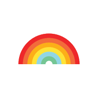 Rainbow Pride Sticker by Lepa afna