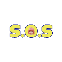 I Need Help Sos Sticker by immagram