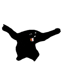 srodan art cat animation animated GIF