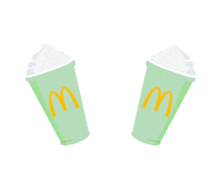 Gold Cup Cheers Sticker by McDonalds