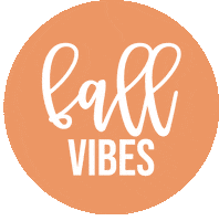 Fall October Sticker