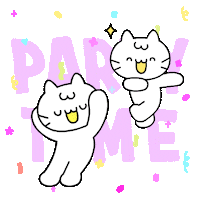 Performing Cool Cat Sticker by Mikitti